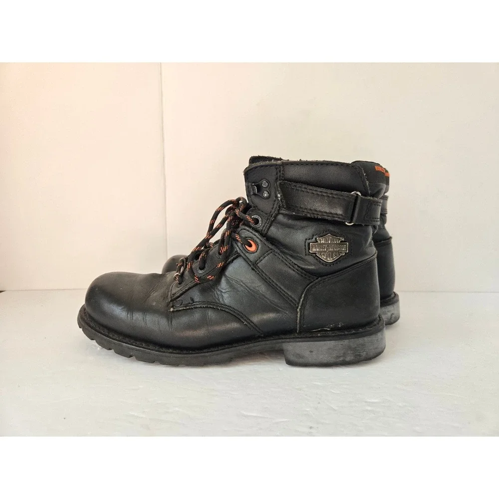 Harley Davidson leather‎ boots sz 9 1/2 94094 Mens